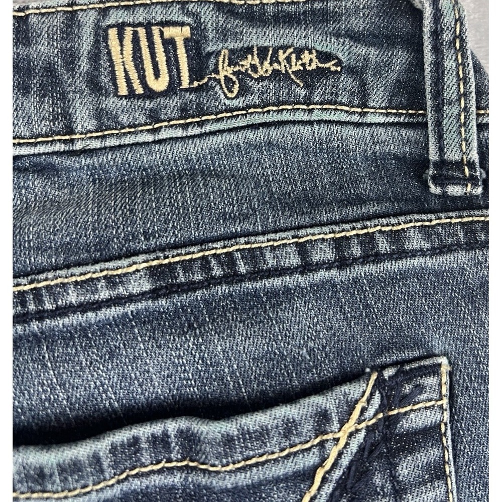 KUT from the Kloth Catherine Boyfriend Jeans Women 12 Medium Wash - Picture 13 of 13